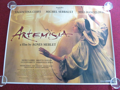 ARTEMISIA UK QUAD (30"x 40") ROLLED POSTER MICHEL SERRAULT VALENTINA CERVI 1997