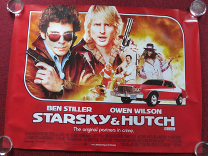 STARSKY AND HUTCH UK QUAD (30"x 40") ROLLED POSTER BEN STILLER OWEN WILSON 2004