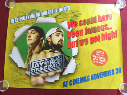 JAY AND SILENT BOB STRIKE BACK - B UK QUAD (30"x 40") ROLLED POSTER K SMITH 2001