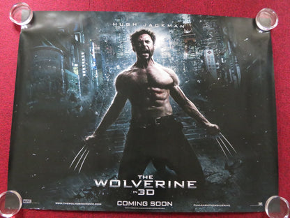 THE WOLVERINE UK QUAD (30"x 40") ROLLED POSTER MARVEL HUGH JACKMAN 2013