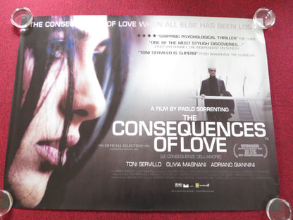 CONSEQUENCES OF LOVE UK QUAD (30"x 40") ROLLED POSTER TONI SERVILLO 2004