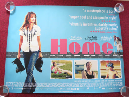 HOME UK QUAD (30"x 40") ROLLED POSTER ISABELLE HUPPERT OLIVIER GOURMET 2008