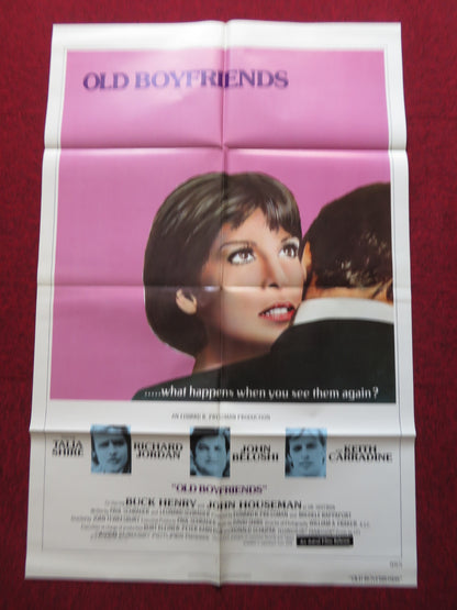 OLD BOYFRIENDS FOLDED US ONE SHEET POSTER TALIA SHIRE RICHARD JORDAN 1979