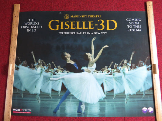 GISELLE IN 3D UK QUAD (30"x 40") ROLLED POSTER MARIINKSKY THEATRE 2011