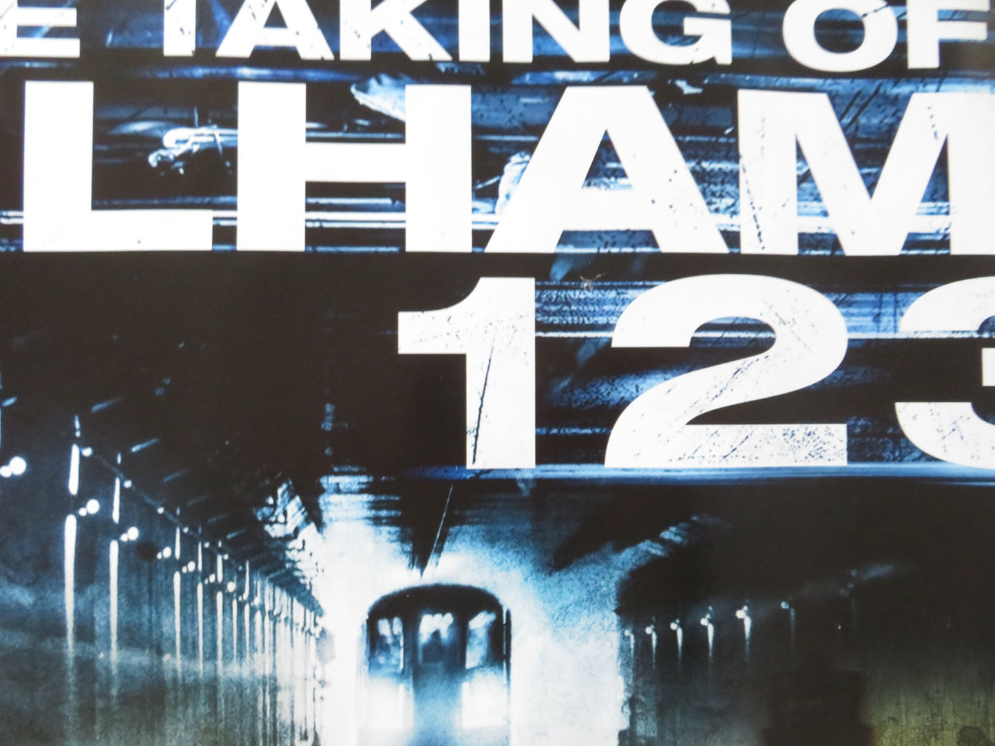 THE TAKING OF PELHAM 123 UK QUAD (30"x 40") ROLLED POSTER DENZEL WASHINGTON 2009