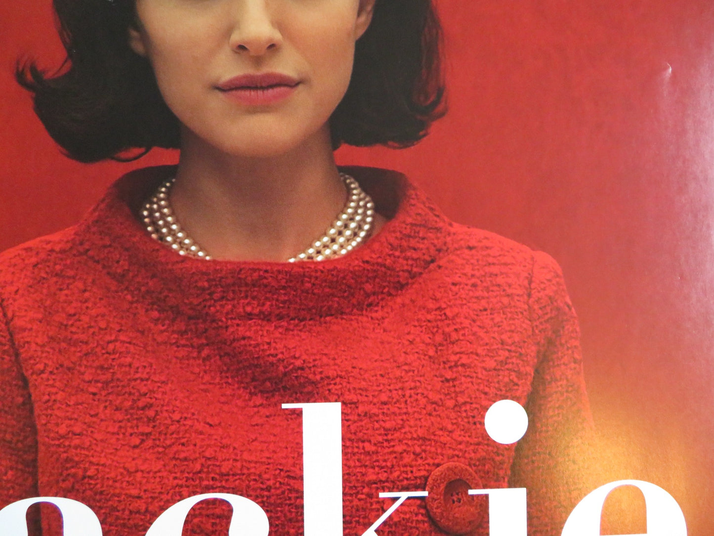 JACKIE UK QUAD (30"x 40") ROLLED POSTER NATALIE PORTMAN PETER SARSGAARD 2016