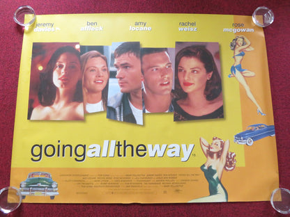 GOING ALL THE WAY UK QUAD (30"x 40") ROLLED POSTER BEN AFFLECK J. DAVIES 1997