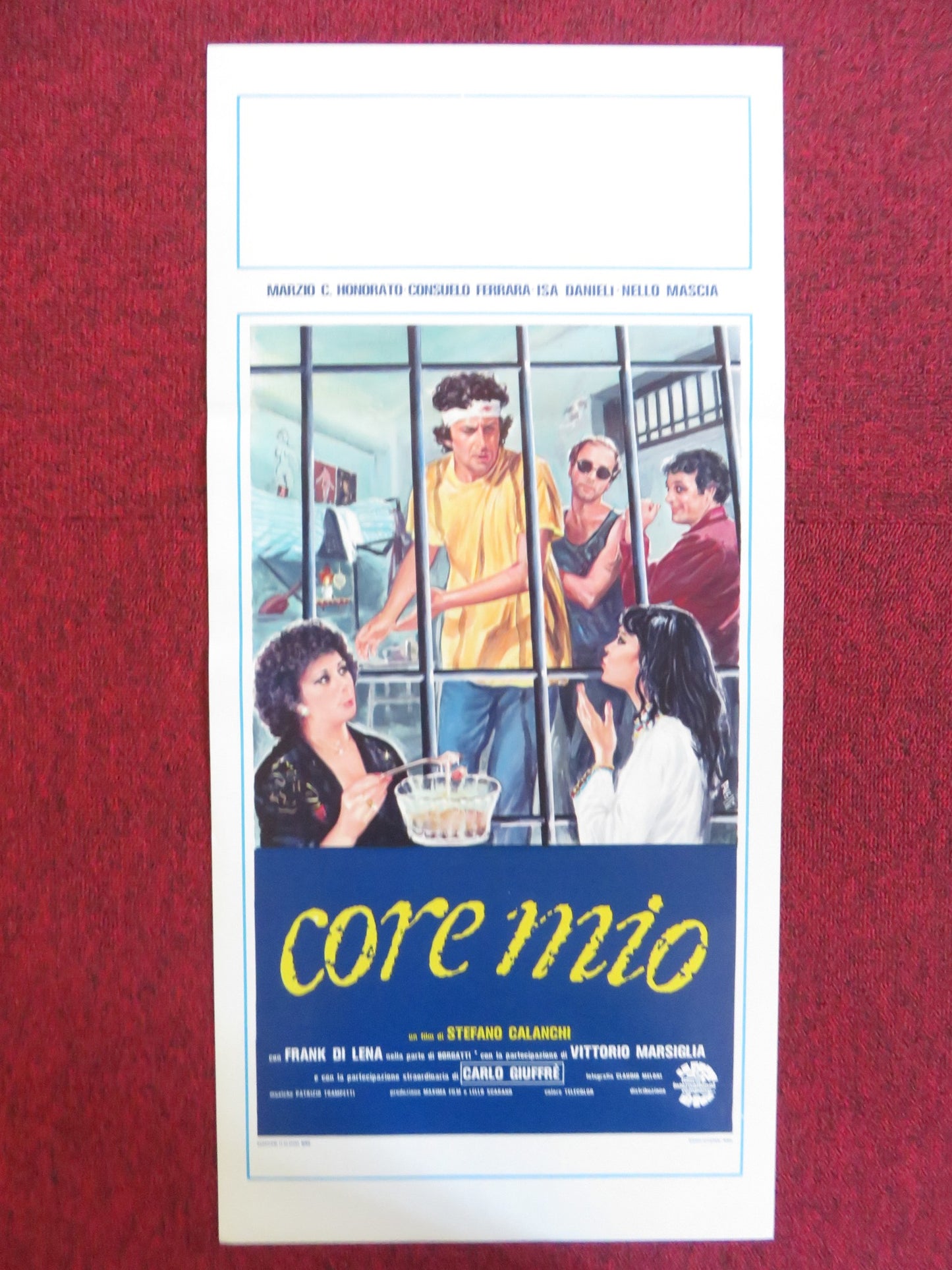 CORE MIO ITALIAN LOCANDINA POSTER MARZIO C. HONORATO CONSUELO FERRARA 1982