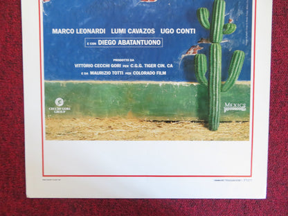 VIVA SAN ISIDRO ITALIAN LOCANDINA POSTER DIEGO ABATANTUONO MARCO LEONARDI 1995