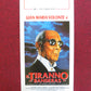 IL TIRANNO BANDERAS ITALIAN LOCANDINA POSTER GIAN MARIA VOLONTE ANA BELEN 1995