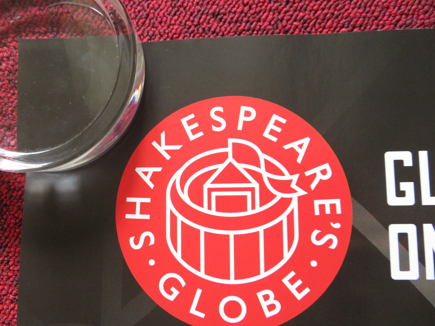 SHAKESPEARE GLOBE ON SCREEN: MEASURE FOR.. UK QUAD (30"x 40") ROLLED POSTER 2016