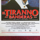 IL TIRANNO BANDERAS ITALIAN LOCANDINA POSTER GIAN MARIA VOLONTE ANA BELEN 1995