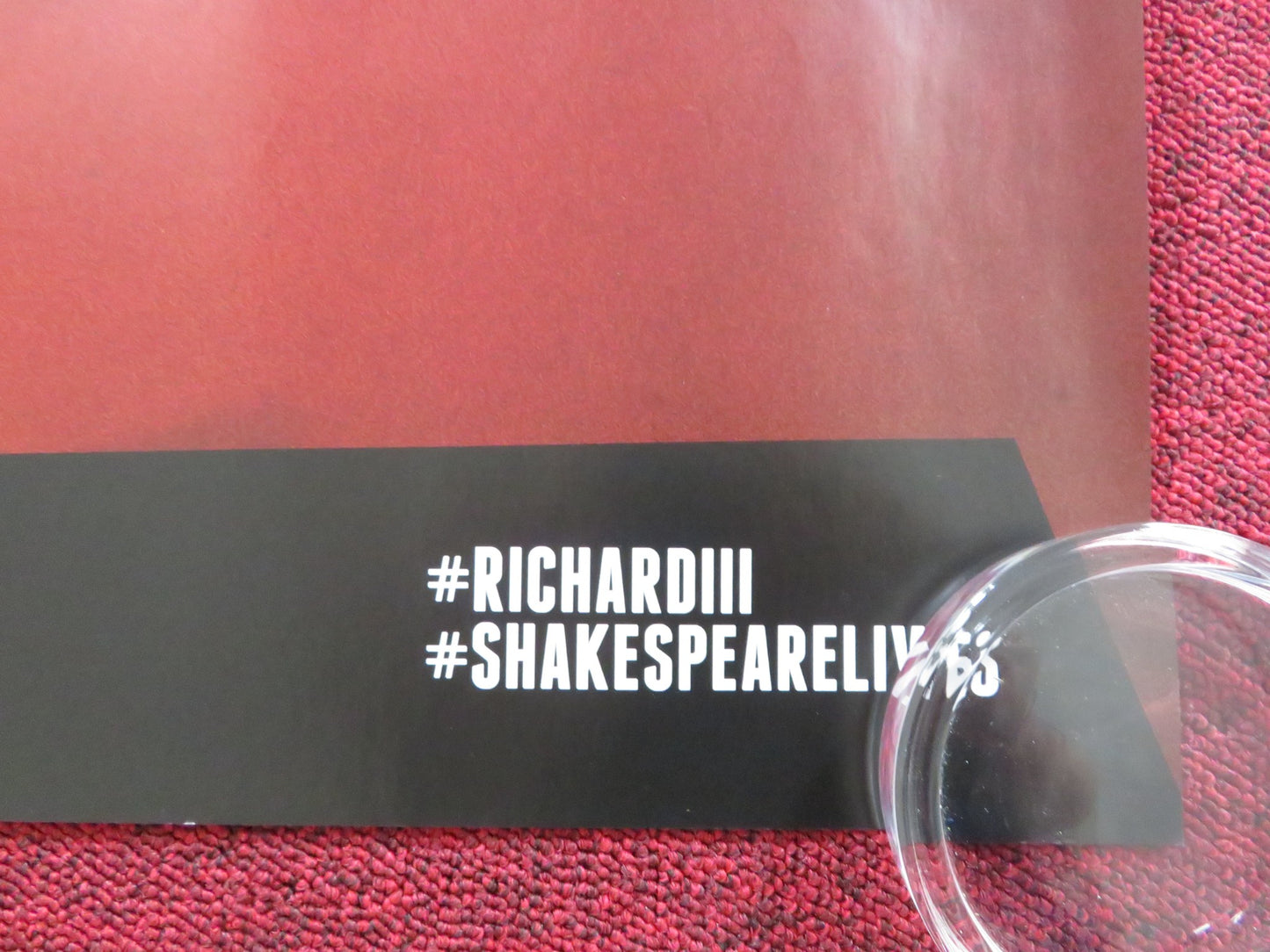 RICHARD III UK QUAD (30"x 40") ROLLED POSTER IAN MCKELLEN BILL PATERSON 1995