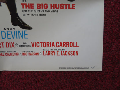 THE ROAD HUSTLERS FOLDED US ONE SHEET POSTER JIM DAVIS SCOTT BRADY 1968