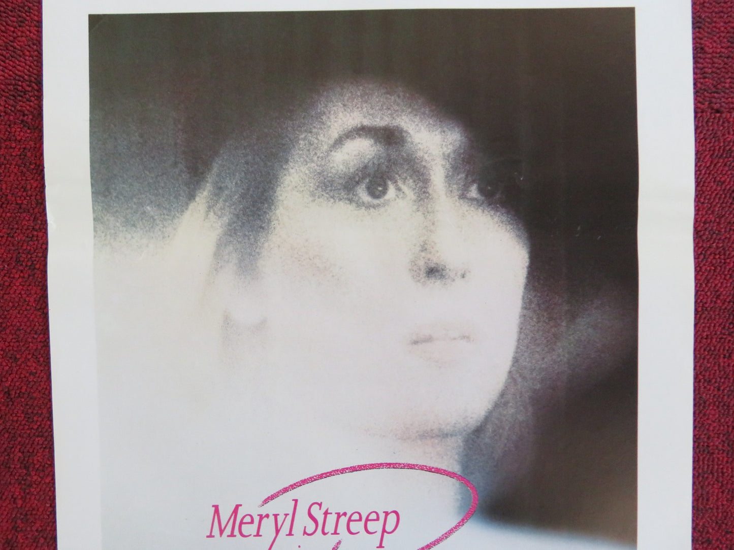 PLENTY ITALIAN LOCANDINA POSTER MERYL STREEP CHARLES DANCE 1985