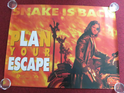 ESCAPE FROM L.A. UK QUAD (30"x 40") ROLLED POSTER KURT RUSSELL BUSCEMI 1996