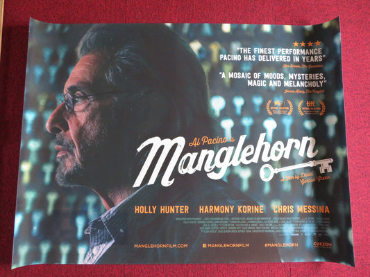 MANGLEHORN UK QUAD (30"x 40") ROLLED POSTER AL PACINO HARMONY KORINE HUNTER 2014