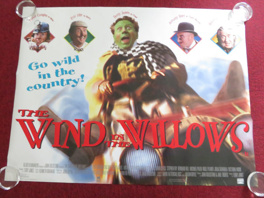 WIND IN THE WILLOWS UK QUAD (30"x 40") ROLLED POSTER TERRY JONES COOGAN 1996