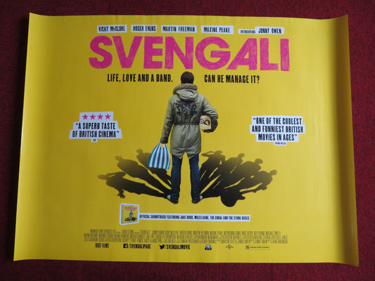 SVENGALI UK QUAD (30"x 40") ROLLED POSTER MARTIN FREEMAN MATT BERRY 2013