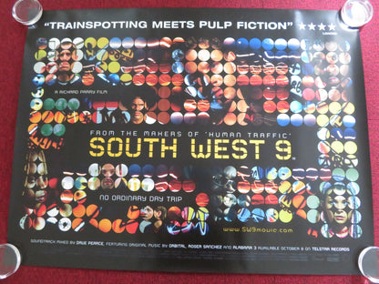 SOUTH WEST 9 UK QUAD (30"x 40") ROLLED POSTER WIL JOHNSON  STUART LAING 2001