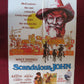 SCANDALOUS JOHN FOLDED US ONE SHEET POSTER BRIAN KEITH ALFONSO ARAU 1971