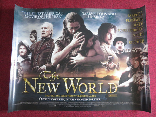 THE NEW WORLD UK QUAD (30"x 40") ROLLED POSTER COLIN FARRELL CHRISTIAN BALE 2005