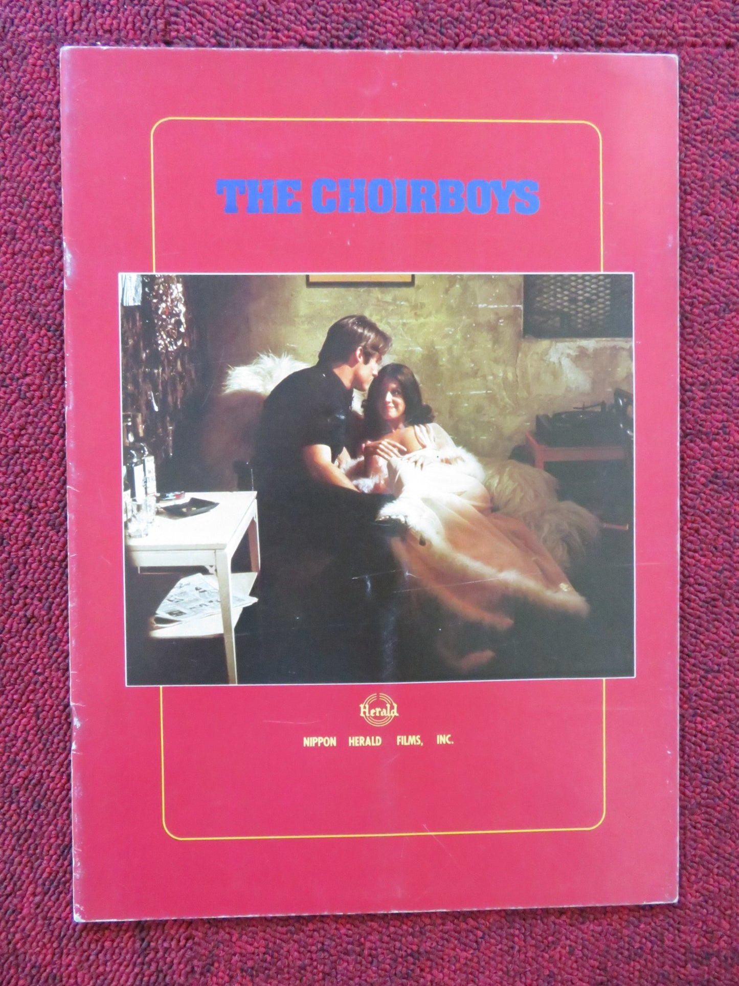 THE CHOIRBOYS JAPANESE BROCHURE / PRESS BOOK CHARLES DURNING L.GOSSETT JR. 1977