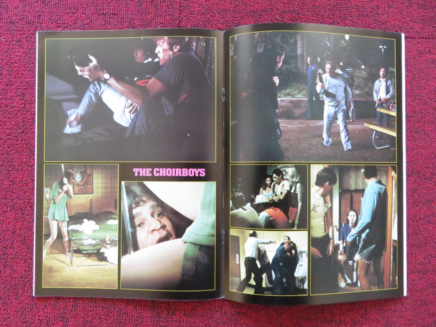 THE CHOIRBOYS JAPANESE BROCHURE / PRESS BOOK CHARLES DURNING L.GOSSETT JR. 1977