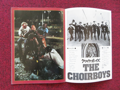 THE CHOIRBOYS JAPANESE BROCHURE / PRESS BOOK CHARLES DURNING L.GOSSETT JR. 1977