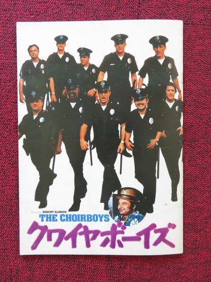 THE CHOIRBOYS JAPANESE BROCHURE / PRESS BOOK CHARLES DURNING L.GOSSETT JR. 1977