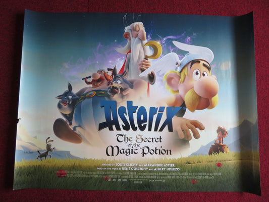 ASTERIX: THE SECRET OF THE MAGIC POTION UK QUAD (30"x 40") ROLLED POSTER 2018