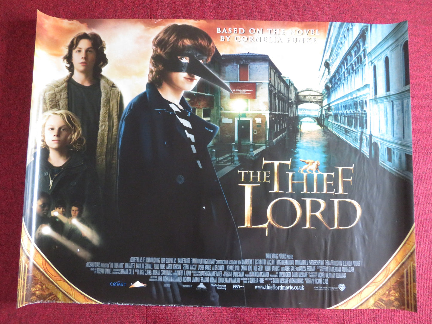 THE THIEF LORD UK QUAD (30"x 40") ROLLED POSTER AARON TAYLOR-JOHNSON HARRIS 2006