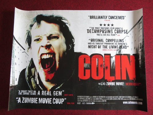 COLIN UK QUAD (30"x 40") ROLLED POSTER ALASTAIR KIRTON DAISY AITKENS 2009