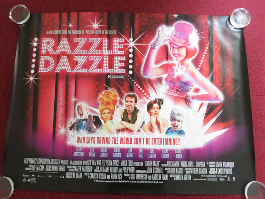 RAZZLE DAZZLE UK QUAD (30"x 40") ROLLED POSTER BEN MILLER KERRY ARMSTRONG 2007