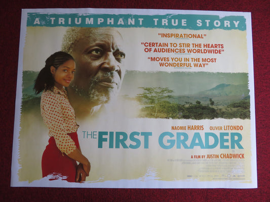 THE FIRST GRADER UK QUAD (30"x 40") ROLLED POSTER NAOMIE HARRIS O LITONDO 2010