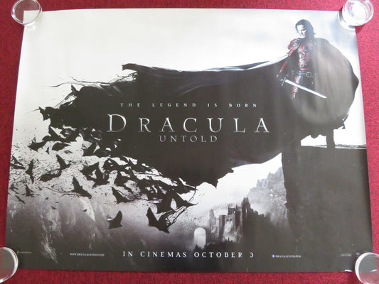 DRACULA UNTOLD UK QUAD (30"x 40") ROLLED POSTER LUKE EVANS SARAH GADON 2014