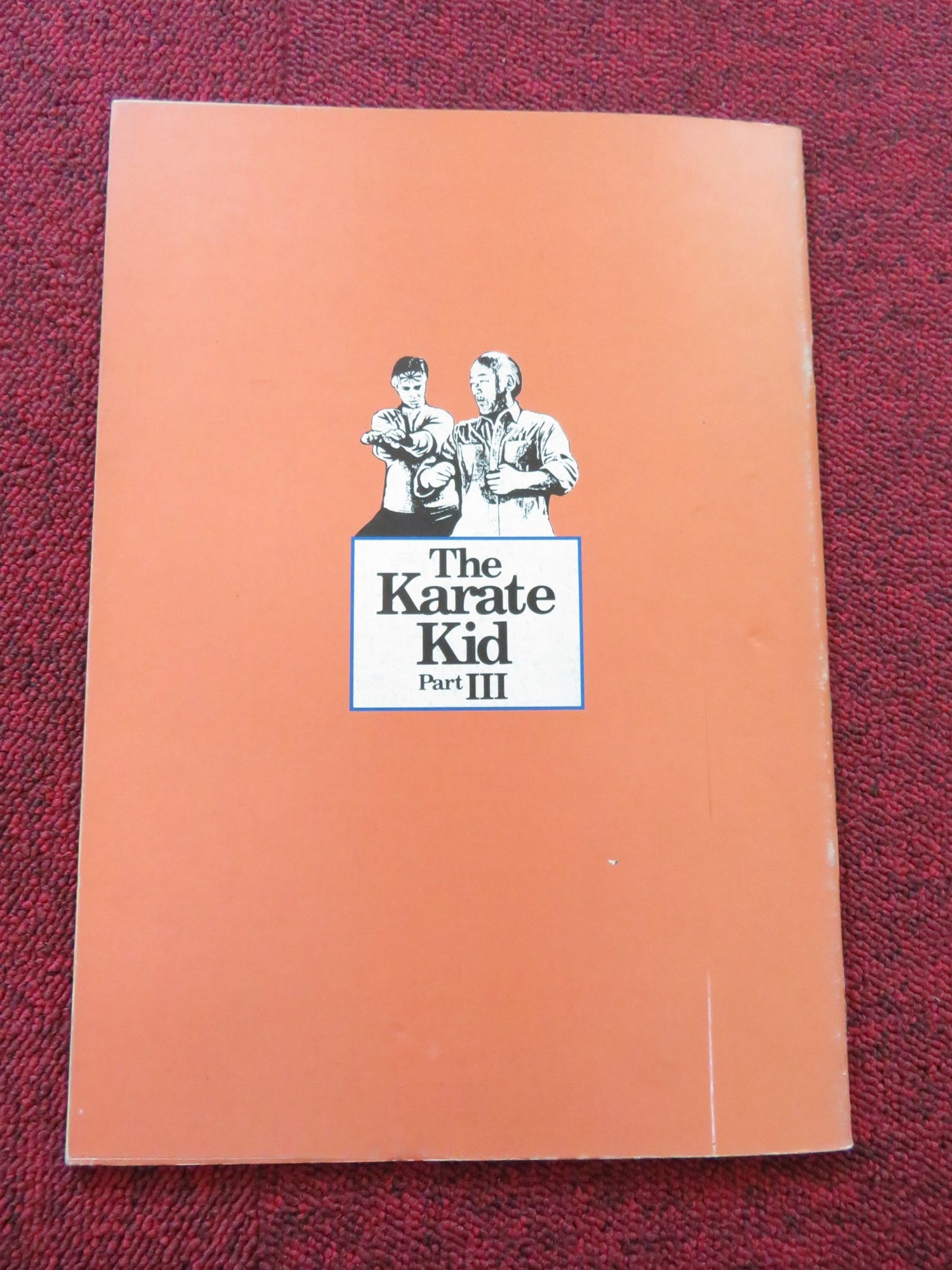 KARATE KID PART III JAPANESE BROCHURE / PRESS BOOK RALPH MACCHIO PAT MORITA 1989