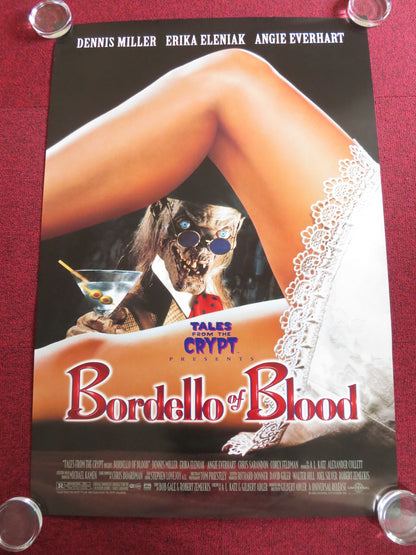 BORDELLO OF BLOOD US ONE SHEET ROLLED POSTER DENNIS MILLER ERIKA ELENIAK 1996