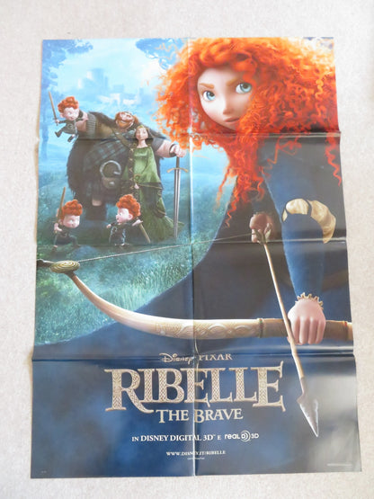 BRAVE ITALIAN 2 FOGLIO POSTER DISNEY KELLY MACDONALD BILLY CONNOLLY 2012