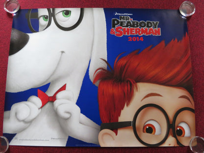 MR. PEABODY & SHERMAN UK QUAD (30"x 40") ROLLED POSTER TY BURRELL 2014