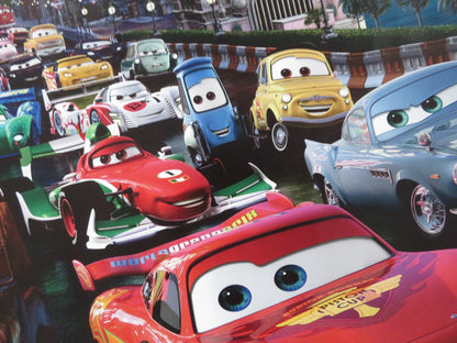 CARS 2 UK QUAD (30"x 40") ROLLED POSTER DISNEY PIXAR OWEN WILSON M. CAINE 2011