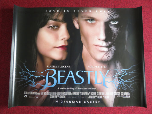 BEASTLY UK QUAD (30"x 40") ROLLED POSTER VANESSA HUDGENS ALEX PETTYFER 2011