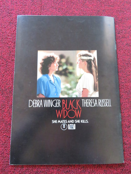 BLACK WIDOW JAPANESE BROCHURE / PRESS BOOK DEBRA WINGER THERESA RUSSELL 1987