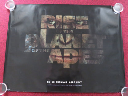 RISE OF THE PLANET OF THE APES UK QUAD (30"x 40") ROLLED POSTER ANDY SERKIS 2011