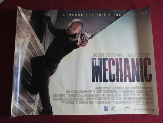 THE MECHANIC UK QUAD (30"x 40") ROLLED POSTER JASON STATHAM  BEN FOSTER 2011