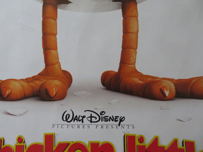 CHICKEN LITTLE UK QUAD (30"x 40") ROLLED POSTER ZACH BRAFF GARRY MARSHALL 2005