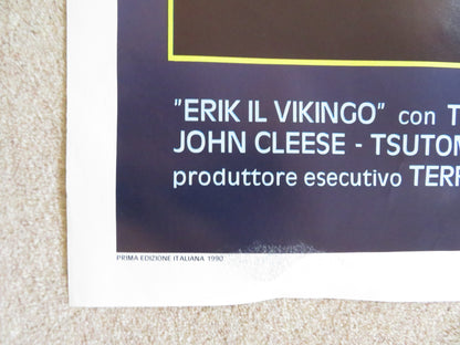 ERIC THE VIKING ITALIAN 2 FOGLIO POSTER TIM ROBBINS MICKEY ROONEY 1989