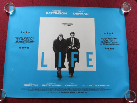 LIFE UK QUAD (30"x 40") ROLLED POSTER ROBERT PATTINSON DANE DEHAAN 2015