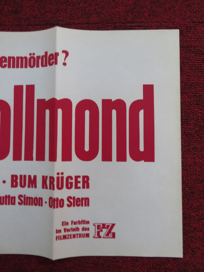 IMMER BEI VOLLMOND GERMAN POSTER KAI FISCHER ALOIS MARIA GIANI 1970