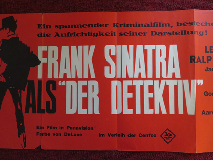 THE DETECTIVE GERMAN POSTER FRANK SINATRA LEE REMICK 1968